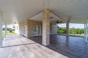 oversized covered patio